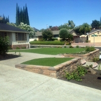 Artificial Grass Installation Carlsbad, California Landscape Photos, Front Yard Design