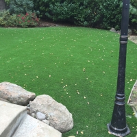 Artificial Turf Installation Del Mar, California Landscape Rock, Backyard Design