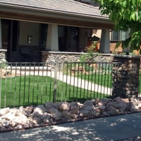 Fake Grass Del Mar, California Lawn And Landscape, Front Yard Design