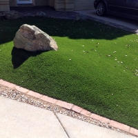 Faux Grass Carlsbad, California Backyard Deck Ideas