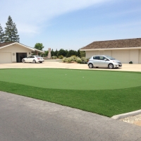 Grass Installation Harbison Canyon, California Putting Green, Front Yard