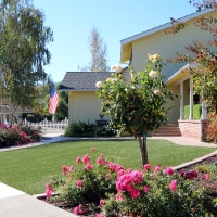 Installing Artificial Grass Borrego Springs, California Landscape Ideas, Small Front Yard Landscaping