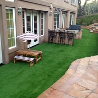 Synthetic Grass Julian, California Paver Patio, Backyard Landscaping Ideas