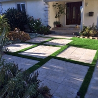 Turf Grass Oceanside, California Backyard Playground, Front Yard Design