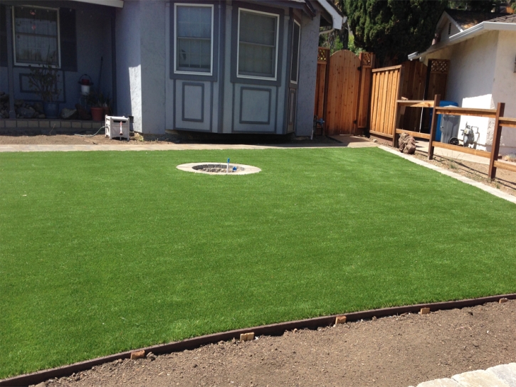 Artificial Grass Installation Crest, California Landscape Design, Backyard Makeover