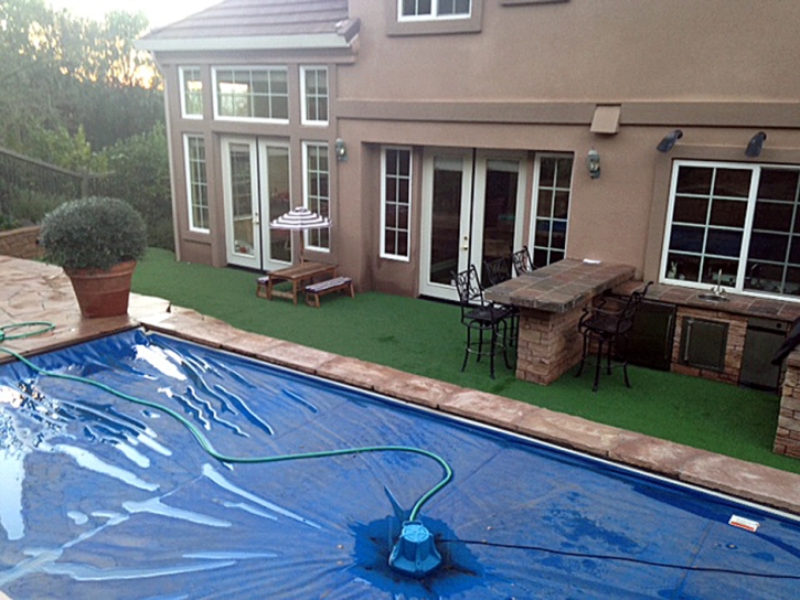 Artificial Grass Installation Oceanside, California Gardeners, Pool Designs