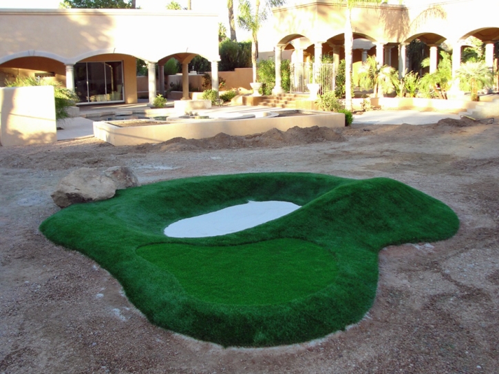 Fake Grass Boulevard, California Putting Green, Commercial Landscape