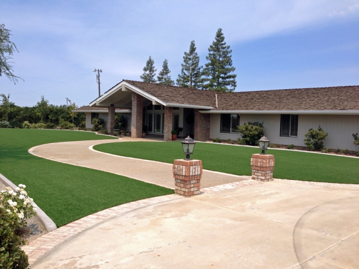 Fake Grass Carpet Bostonia, California Gardeners, Front Yard