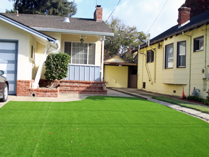 Fake Grass Carpet Encinitas, California Paver Patio, Front Yard Landscaping Ideas