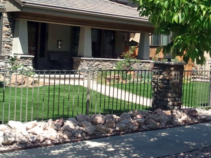 Fake Grass Del Mar, California Lawn And Landscape, Front Yard Design