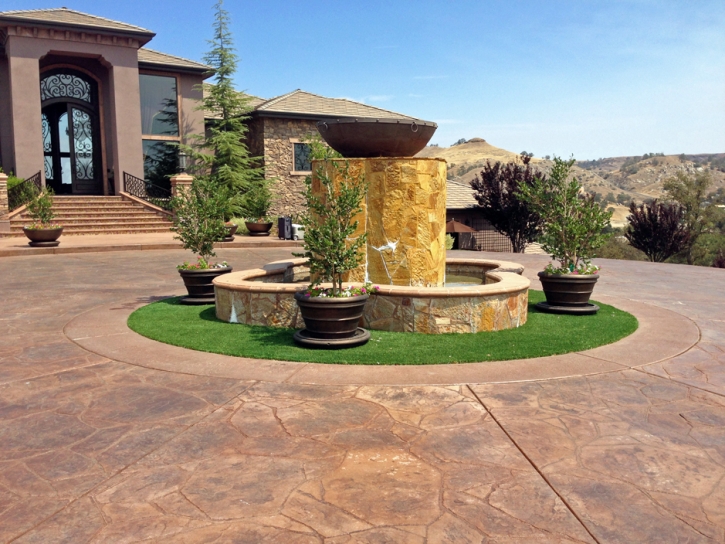 Fake Grass Lake San Marcos, California Rooftop, Front Yard Landscape Ideas