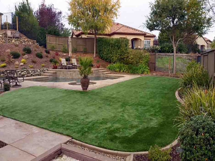 Faux Grass Camp Pendleton South, California Backyard Deck Ideas, Backyard Landscaping Ideas