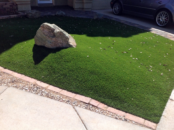 Faux Grass Carlsbad, California Backyard Deck Ideas