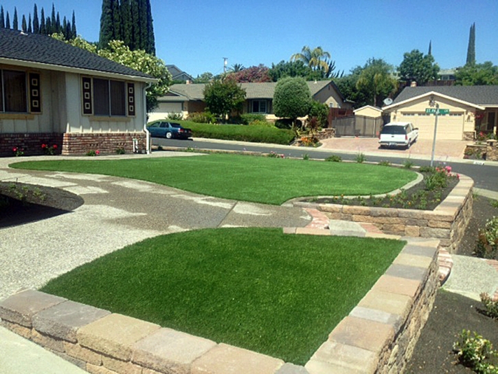 Faux Grass Crest, California Landscape Ideas