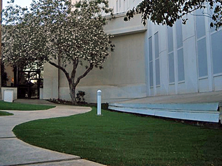 Faux Grass Hidden Meadows, California Paver Patio, Front Yard Landscaping