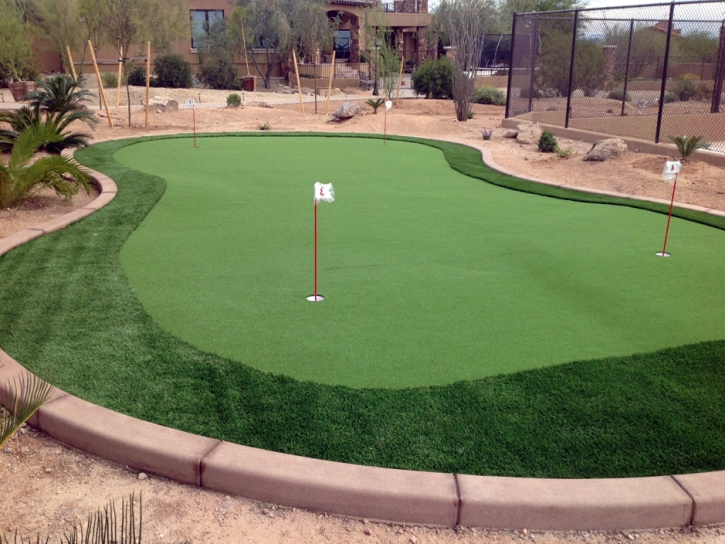 Grass Installation Casa de Oro-Mount Helix, California Backyard Putting Green, Backyard Design