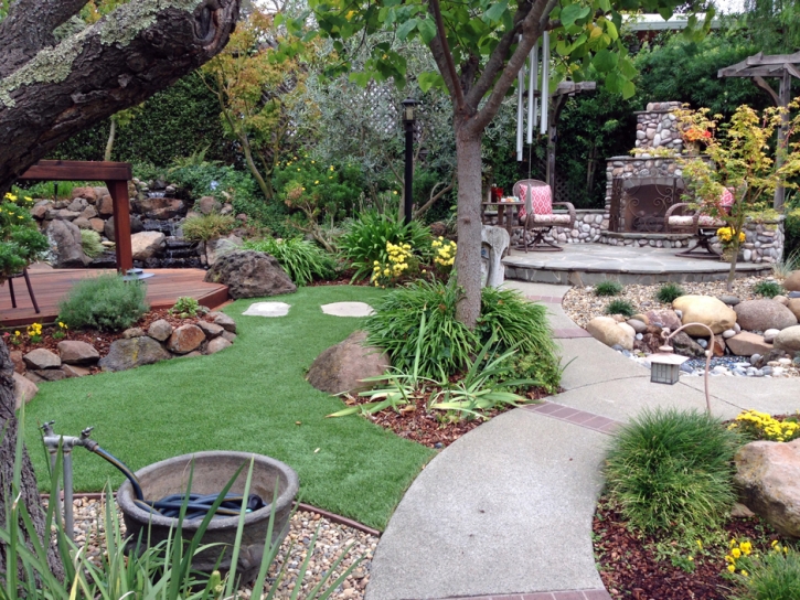 Green Lawn Hidden Meadows, California Gardeners, Backyard Landscaping