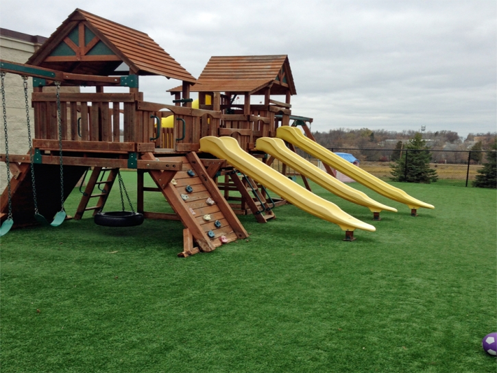 Synthetic Grass Del Mar, California Indoor Playground, Commercial Landscape