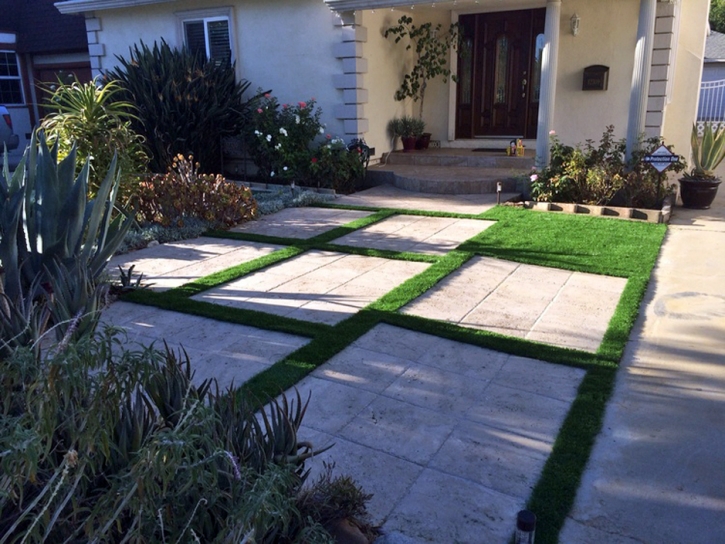 Turf Grass Oceanside, California Backyard Playground, Front Yard Design